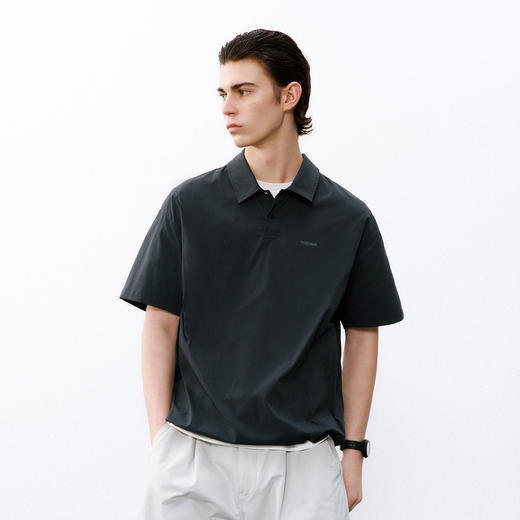 714street户外防晒速干印花短袖T恤2026夏季潮牌轻薄凉感POLO衫男 商品图1