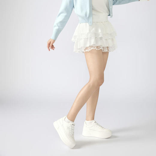 MM 山姆 Member's Mark 吸湿速干长绒棉女短袜 8双装 时尚色 商品图1