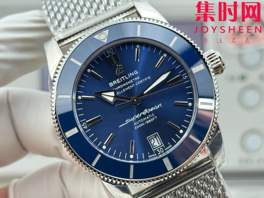 【上天入地，征战深海】GF百年灵家族的“水鬼”－超级海洋文化二代系列 米兰钢带 男士腕表 表径42mm 商品图3