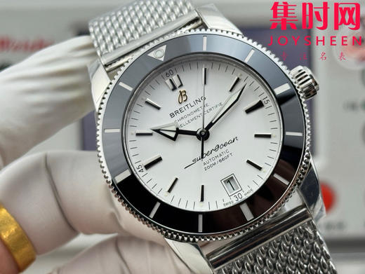 【上天入地，征战深海】GF百年灵家族的“水鬼”－超级海洋文化二代系列 米兰钢带 男士腕表 表径42mm 商品图3