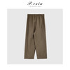04-2潘依绣丁丁宠粉 PanYiXiu/潘依绣【罗马画报】加厚简约松紧腰休闲百搭卫裤 W-61696 商品缩略图2