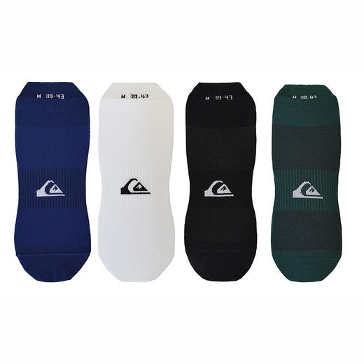 MM 山姆 Quiksilver男士袜子8双装 24-26cm 混色 商品图1