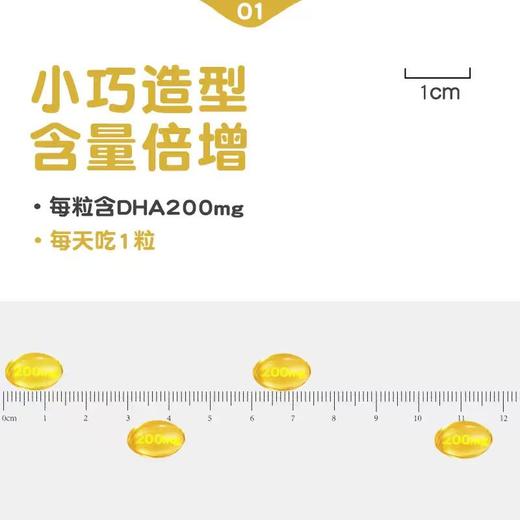 【会员专享活动】金斯利安DHA藻油凝胶糖果（无糖型）30粒 商品图1