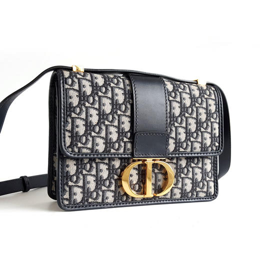 【95新】Dior迪奥30 Montaigne手袋中号老花蒙田皮肩带单肩斜挎包女士250326AK52 商品图2
