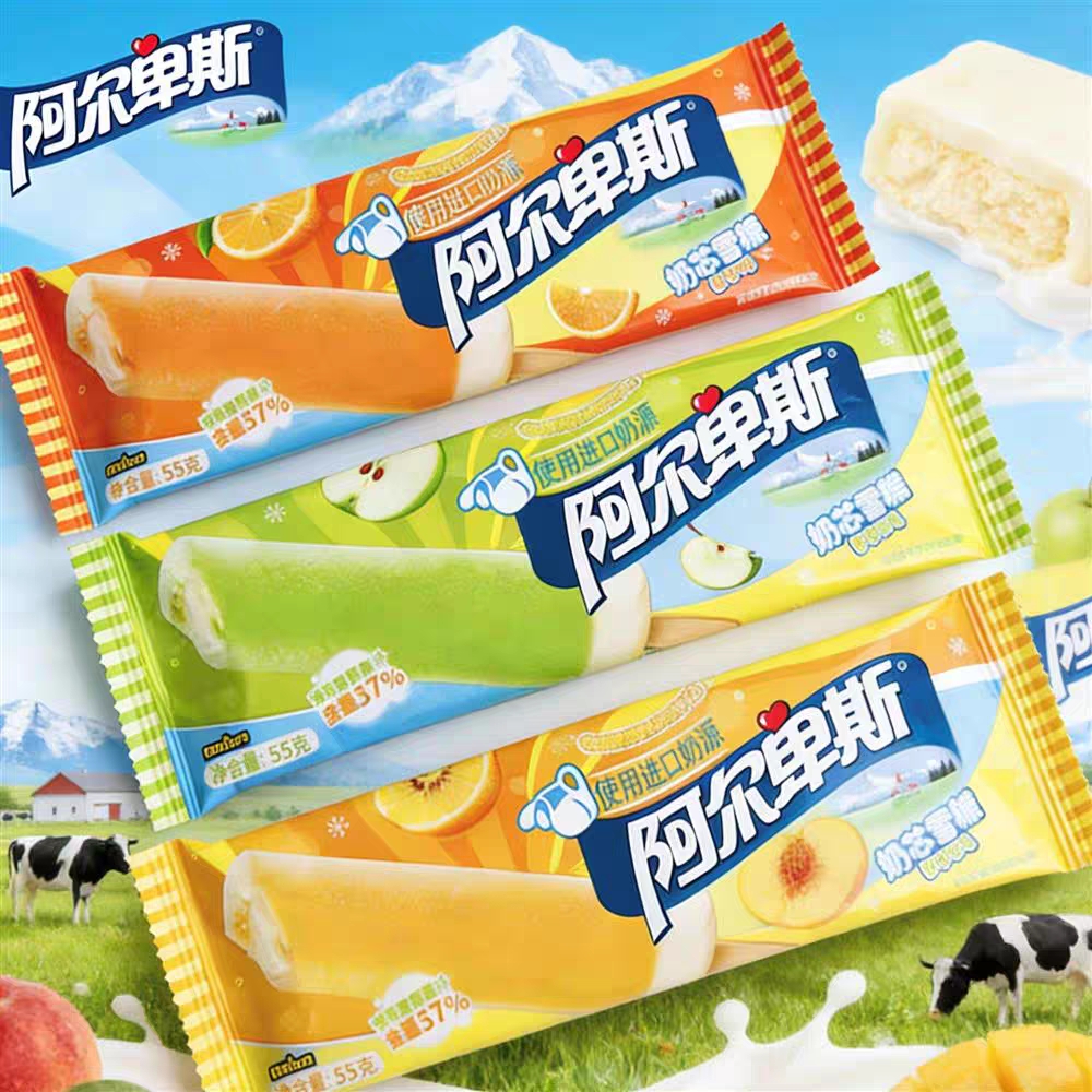 阿尔卑斯奶芯雪糕芒果味55g