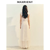 【商场同款】MAXRIENY优雅度假风收腰散摆连衣裙甜美长裙小白裙夏(货号:MC86DR026) 商品缩略图3