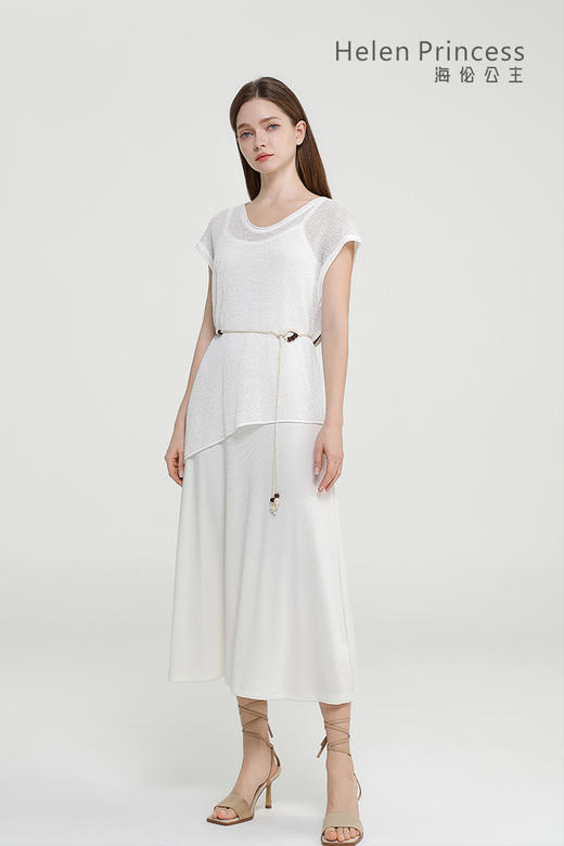 松弛感罩衫叠穿套装裙 商品图12