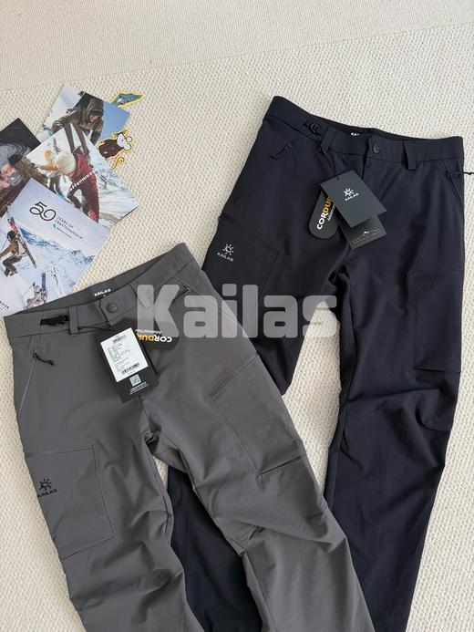 全身压胶款+激光打孔！凯乐石 T10冲锋裤男款户外徒步登山运动耐磨 商品图3