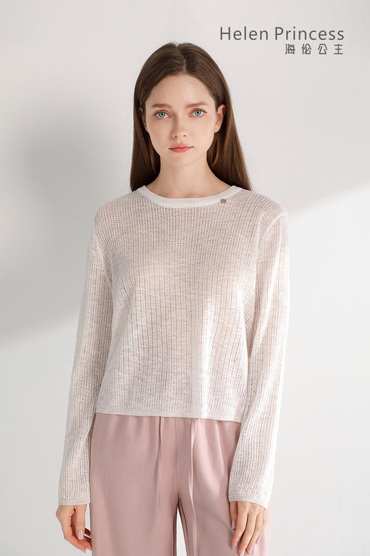 透感针织防晒罩衫 商品图3