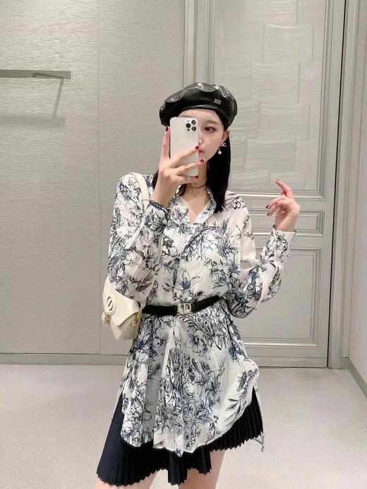 迪奥 标志性“CD”双字母金属扣弹力腰带 商品图5