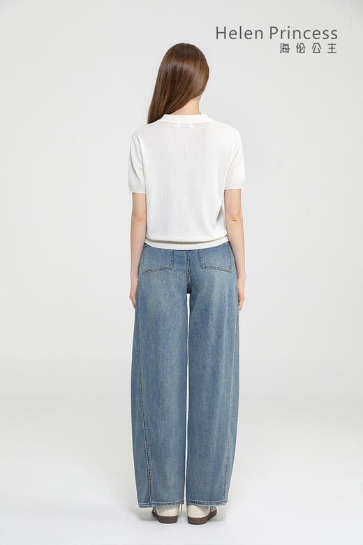 温柔感针织 Polo 衫 商品图3