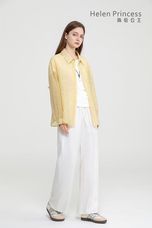 温柔系肌理感衬衫 商品图2