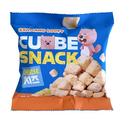 赞萌露比 芝士奶油味小方块46g 잔망루피 큐브스낵치즈46g 商品图0