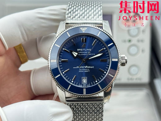 【上天入地，征战深海】GF百年灵家族的“水鬼”－超级海洋文化二代系列 米兰钢带 男士腕表 表径42mm 商品图0