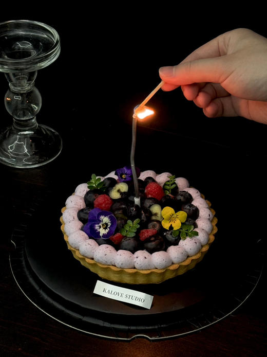 西式甜品蓝莓芝士曲奇挞（推荐 商品图1