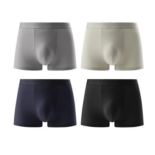 MM 山姆 Member's Mark 精梳棉男士内裤 4条装 混色 商品图0