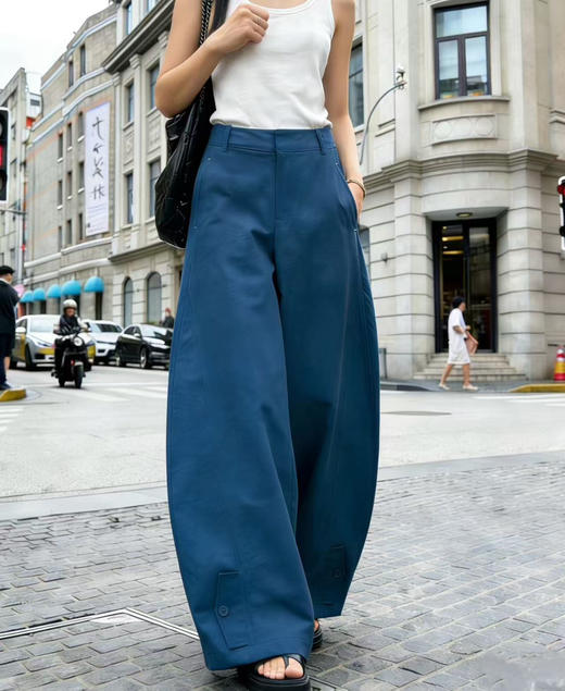 请输入原单新款弯刀阔腿裤 商品图2