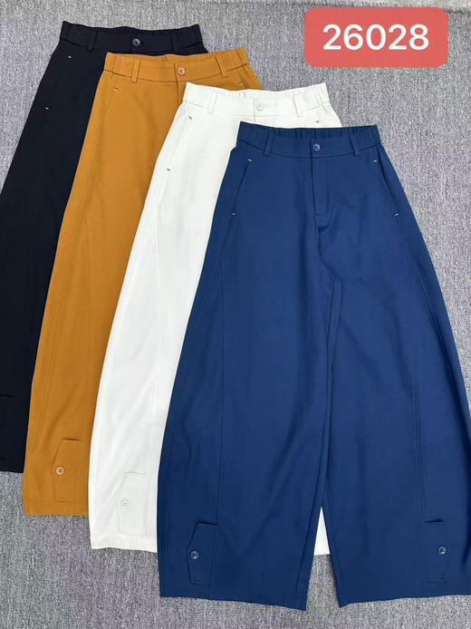 请输入原单新款弯刀阔腿裤 商品图4