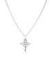 TR她热 随星所欲 银色四芒星锆石原创设计简约百搭可调节项链 预售 商品缩略图2