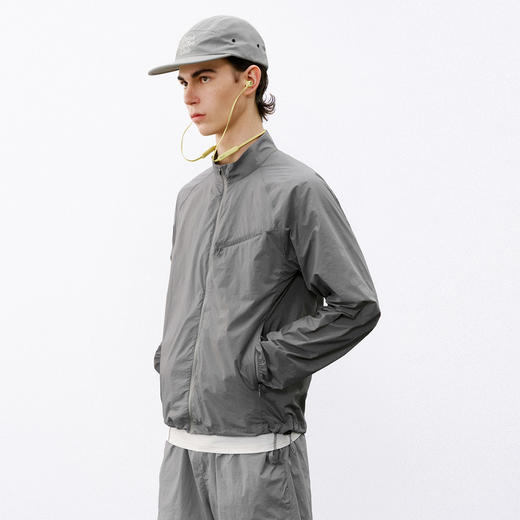 714street轻量化超薄原纱防晒夹克外套男夏季户外运动慢跑骑行服 商品图4