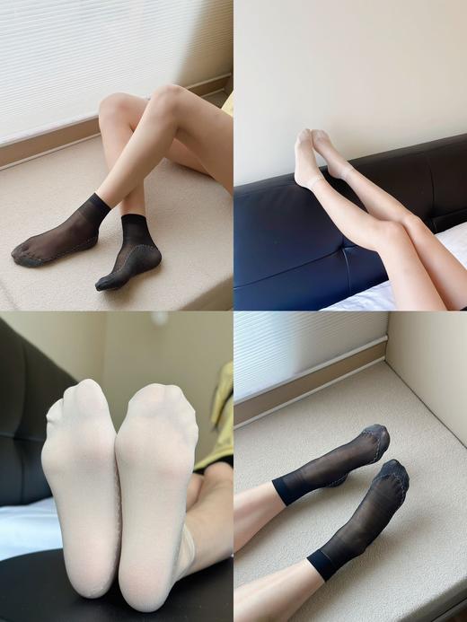 到手20双【Cboe Kndad棉底防滑钢丝袜】穿上即隐形，再也不打滑 商品图8