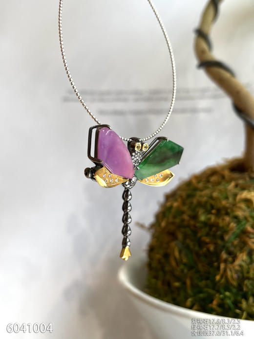 6041004、蜻蜓胸针。具体价格微信操作 商品图1