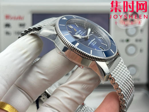 【上天入地，征战深海】GF百年灵家族的“水鬼”－超级海洋文化二代系列 米兰钢带 男士腕表 表径42mm 商品图5