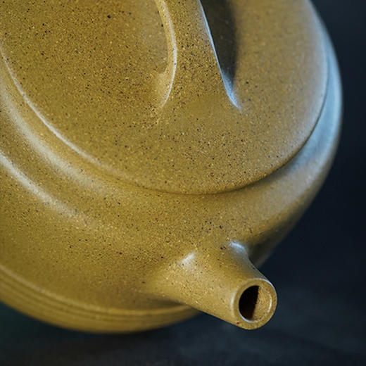 龙德堂陶艺 徐飞制《过桥桑扁》原矿金砂段 220cc 库存请咨询客服 商品图4