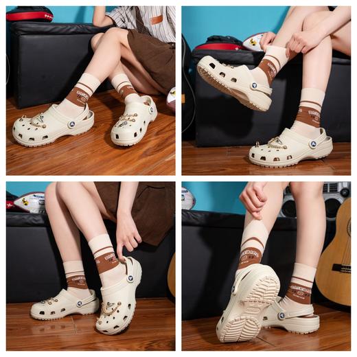 【经典款】crocs卡骆驰明星款洞洞鞋 檀健次同款 奥莱直邮 品牌清仓 拖鞋天花板 潮流百搭 透气不闷脚 上脚踩屎感 全家出游必备 商品图3