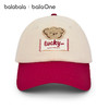 【balaOne】巴拉巴拉儿童帽子男女童棒球帽2026年新款撞色可爱萌 商品缩略图4