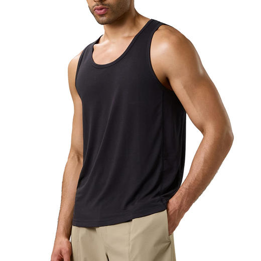 MM 山姆 SCHIESSER男针织内衣（上衣）浅花灰+黑色 商品图1