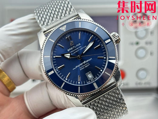 【上天入地，征战深海】GF百年灵家族的“水鬼”－超级海洋文化二代系列 米兰钢带 男士腕表 表径42mm 商品图1