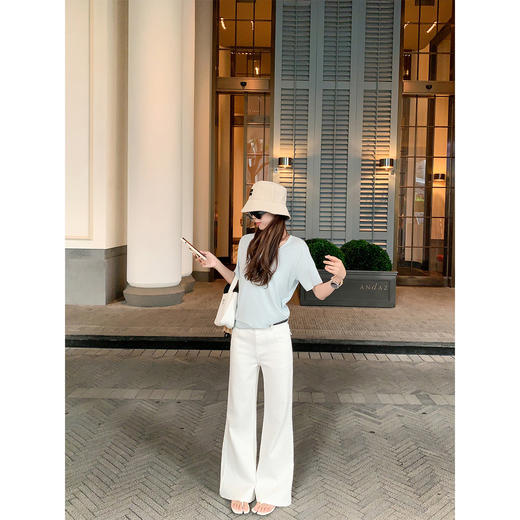 <曾小咸推荐>【4/8-4/9一件88折拍2件8折】建议直接加购两件，自留三色佰搭T 商品图3