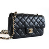 【95新】CHANEL香奈儿CF系列A69900 Y04059 94305黑金大迷你mini羊皮CF链条包单肩包女士260326NJS05 商品缩略图2