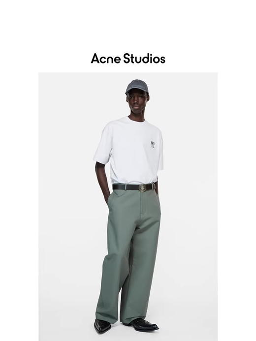 蝴蝶结印花tee，元祖灰+耀夜黑。复古宽松设计情侣圆领t恤E040660 商品图8