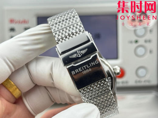 【上天入地，征战深海】GF百年灵家族的“水鬼”－超级海洋文化二代系列 米兰钢带 男士腕表 表径42mm 商品图8