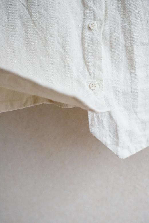 elsa esturgie 棉麻混纺V领无袖马甲(全衬里) 商品图5