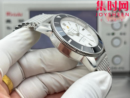 【上天入地，征战深海】GF百年灵家族的“水鬼”－超级海洋文化二代系列 米兰钢带 男士腕表 表径42mm 商品图5