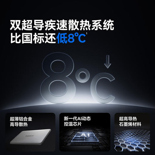 MM 山姆 倍思 10000mAh磁吸移动电源钛色 商品图4