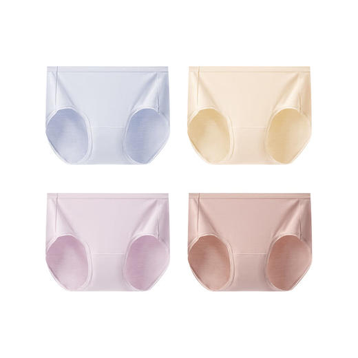 MM 山姆 Member's Mark 莫代尔AIR女士内裤4条装 混色 商品图0