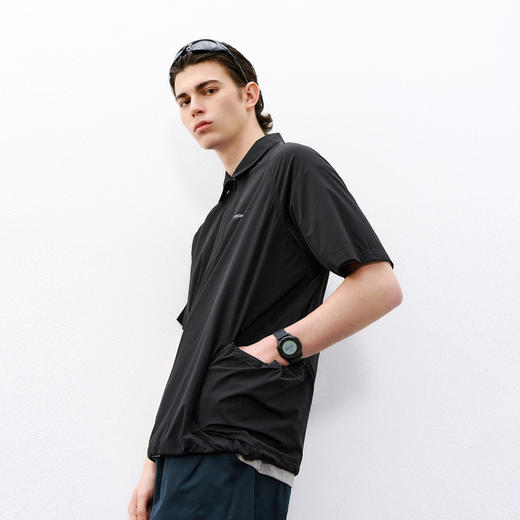 714street半开领短袖衬衫 商品图1