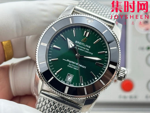 【上天入地，征战深海】GF百年灵家族的“水鬼”－超级海洋文化二代系列 米兰钢带 男士腕表 表径42mm 商品图4
