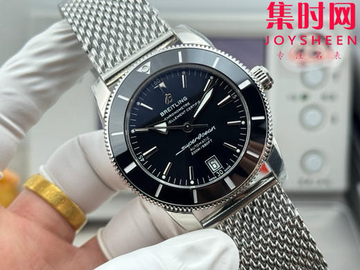 【上天入地，征战深海】GF百年灵家族的“水鬼”－超级海洋文化二代系列 米兰钢带 男士腕表 表径42mm 商品图1