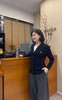 V领纯棉刺绣上衣 商品缩略图0