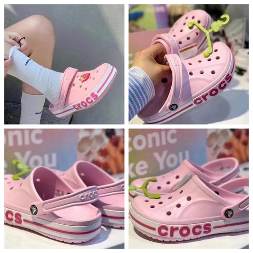 【热卖款】crocs卡骆驰贝雅洞洞鞋 明星同款 奥莱直邮 品牌清仓  透气不闷脚 上脚踩屎感 全家出游必备 商品图2