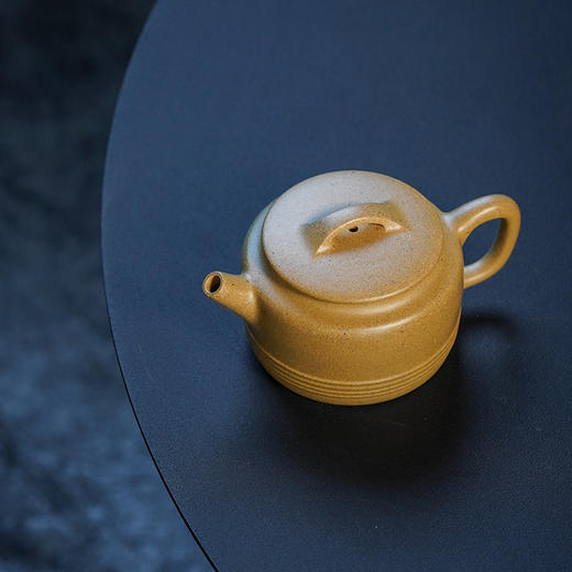 龙德堂陶艺 徐飞制《过桥桑扁》原矿金砂段 220cc 库存请咨询客服 商品图3