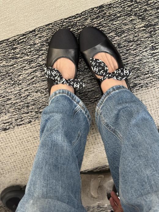 香奈儿 26春款新品玛丽珍蝴蝶结平底鞋 商品图7