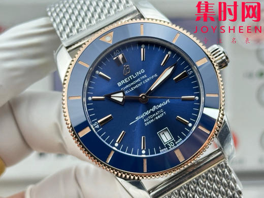 【上天入地，征战深海】GF百年灵家族的“水鬼”－超级海洋文化二代系列 米兰钢带 男士腕表 表径42mm 商品图3