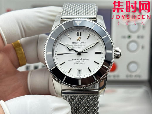 【上天入地，征战深海】GF百年灵家族的“水鬼”－超级海洋文化二代系列 米兰钢带 男士腕表 表径42mm 商品图0