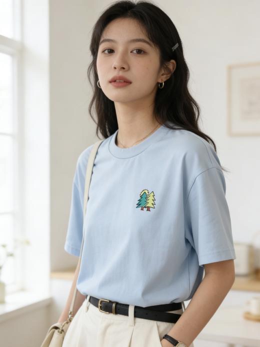 点此购买 可隆夏季男女户外限定款Graphic短袖T恤 hh 344309 商品图7